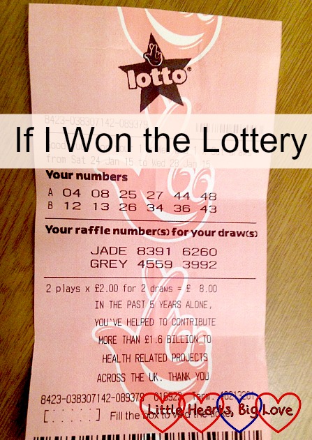 If i won the lottery essay