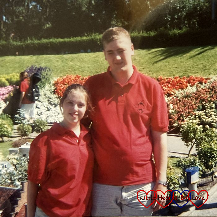 Me and my husband on our jazz choir tour to the Netherlands