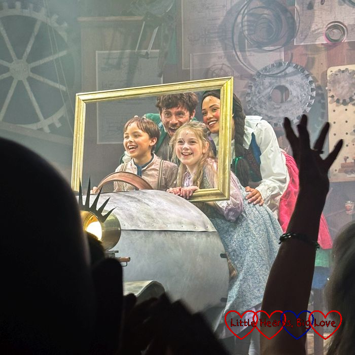 Sophie on stage in Chitty
