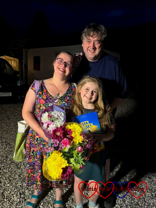 Me, my husband and Sophie