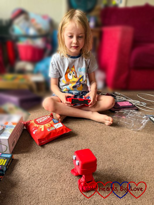 Thomas with his Redy Robot