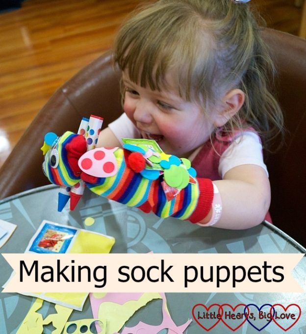 Making Sock Puppets Little Hearts, Big Love