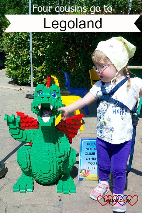Four cousins go to Legoland - Little Hearts, Big Love