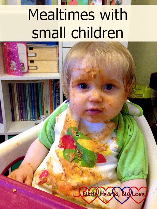 Mealtimes with small children - Little Hearts, Big Love
