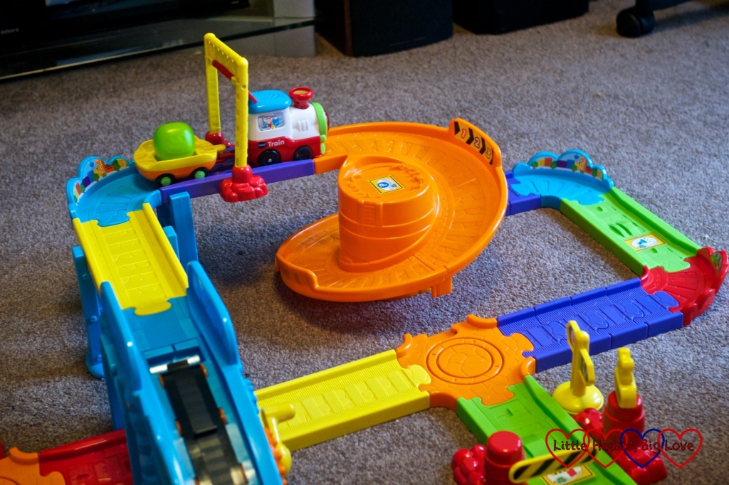 Review: VTech Toot Toot Drivers Train Station - Little Hearts, Big Love