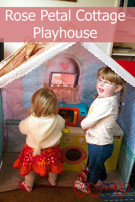 Rose Petal Cottage Playhouse - Little Hearts, Big Love