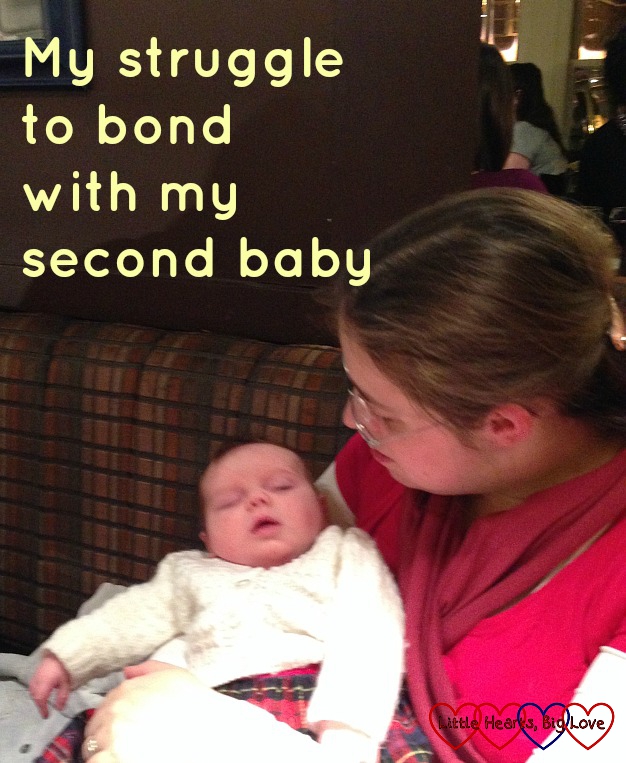 My struggle to bond with my second baby - Little Hearts, Big Love