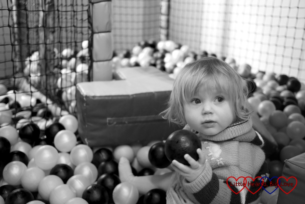 Black & white photography project #36 - Little Hearts, Big Love