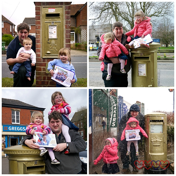 The Paralympic Gold Postbox Challenge - Little Hearts, Big Love