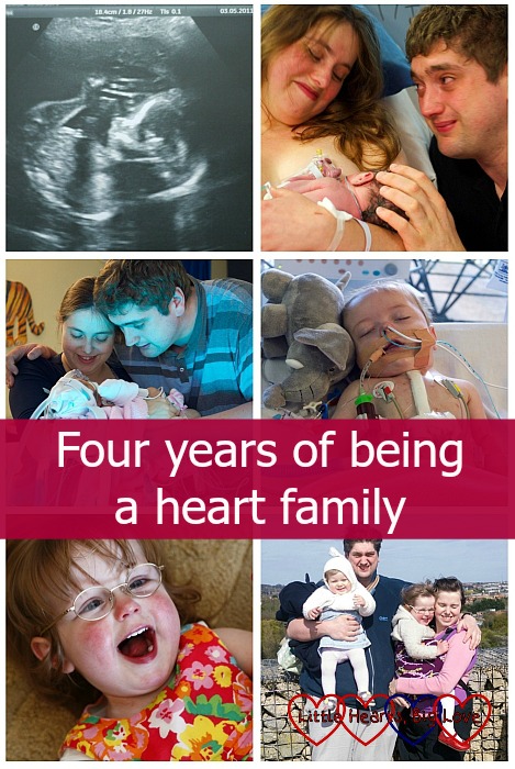 Four years of being a heart family - Little Hearts, Big Love
