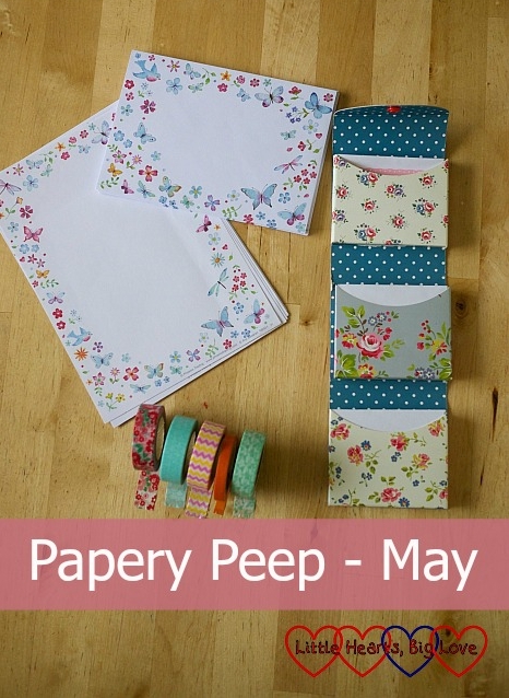 Papery Peep (May) - this month's papery purchases - Little Hearts, Big Love