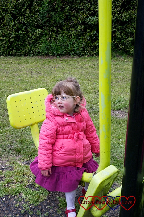 The outdoor gym at Rickmansworth Aquadrome - Little Hearts, Big Love