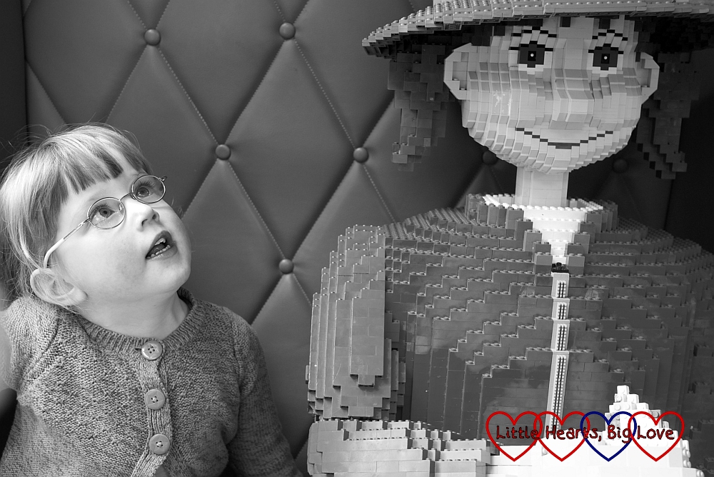 Having fun at Legoland - B&W photo project #50 - Little Hearts, Big Love