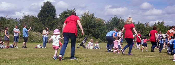 Jessica's first sports day - Little Hearts, Big Love