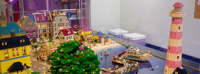 The Heartlake City model at Legoland