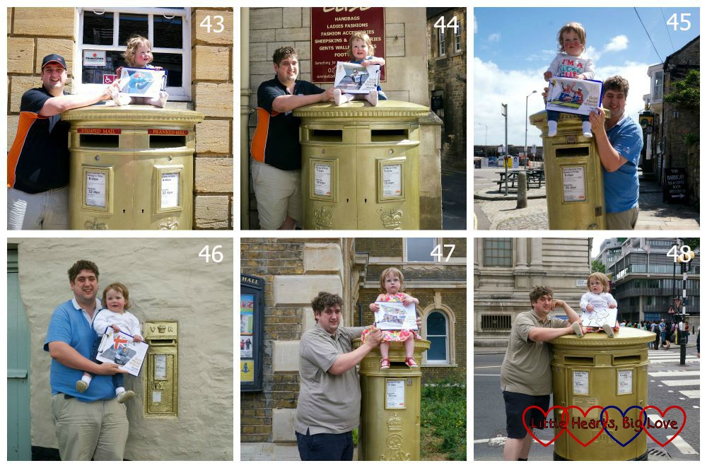 The Olympic Gold Postbox Challenge - Little Hearts, Big Love
