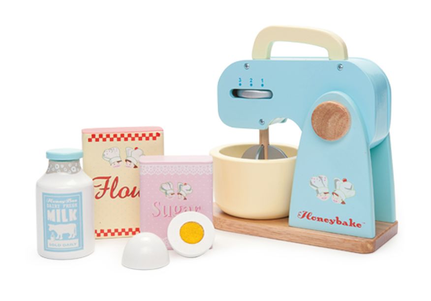 Le Toy Van Honeybake Mixer Set - 5 birthday present ideas from Oldrids & Downtown for toddlers and preschoolers - Little Hearts, Big Love