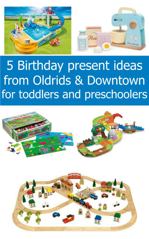 5 birthday present ideas from Oldrids & Downtown for toddlers and preschoolers - Little Hearts, Big Love