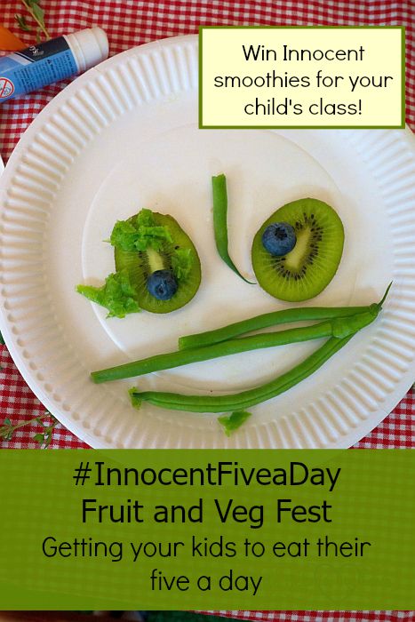 #InnocentFiveaDay Fruit and Veg Fest: Getting your kids to eat their five a day plus win Innocent smoothies for your child's class - Little Hearts, Big Love