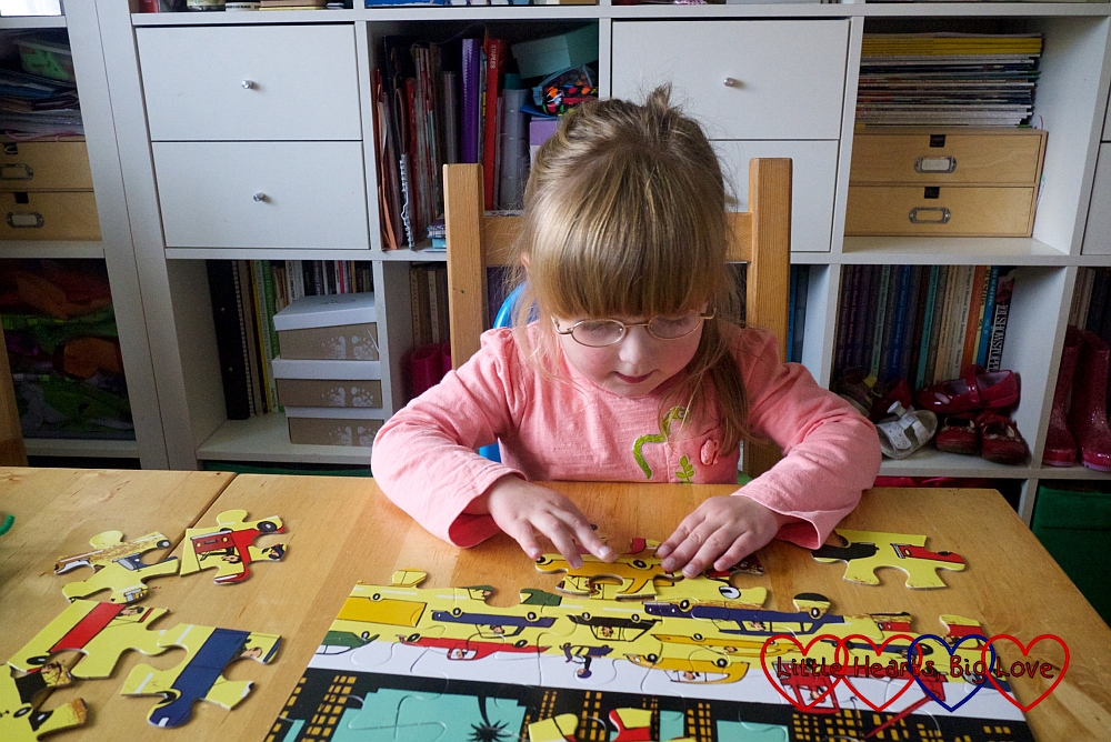 Review: Spot A Lot Vehicles Storybook and Jigsaw - Little Hearts, Big Love