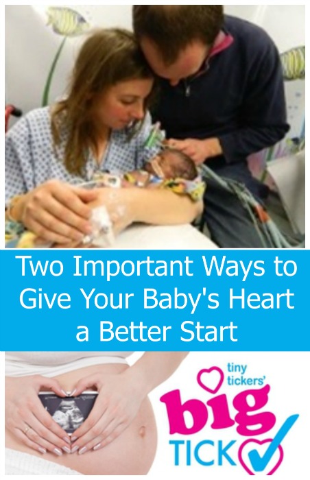 Two Important Ways to Give Your Baby's Heart a Better Start - a guest post from Aimee Foster - Little Hearts, Big Love