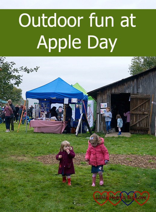 Outdoor fun at Apple Day - Little Hearts, Big Love