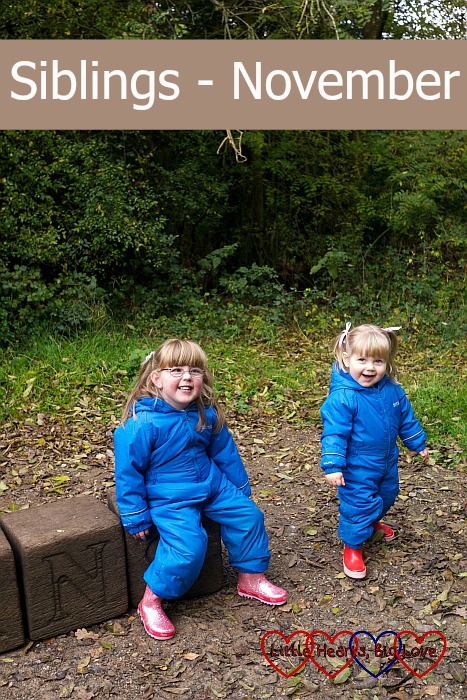 Jessica and Sophie at Chiltern Open Air Museum - "Siblings - November"