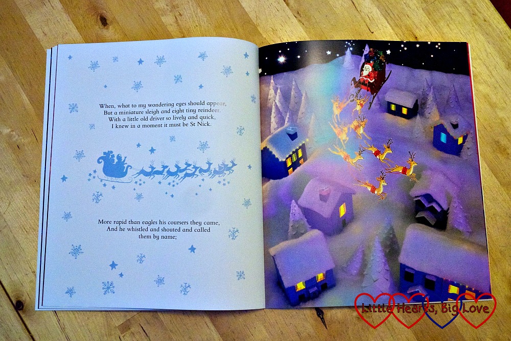 Review - The Night Before Christmas (Parragon Books) - Little Hearts, Big Love