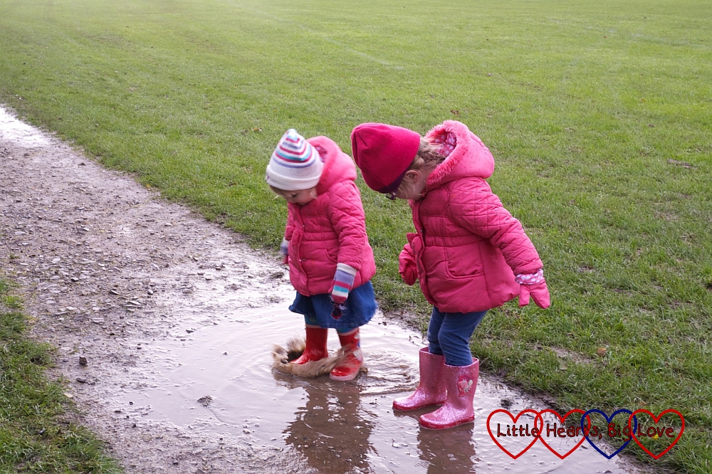 The joys of jumping in muddy puddles - Little Hearts, Big Love