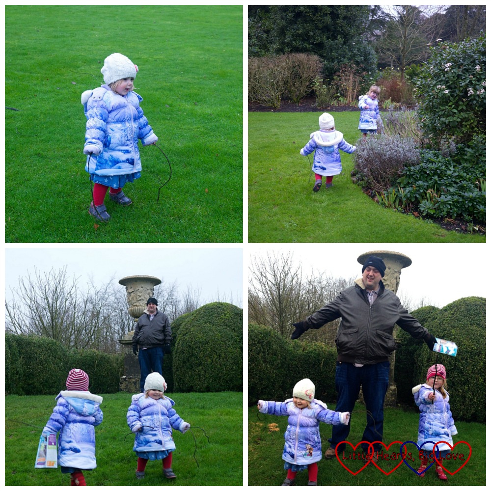 Exploring the grounds - A day out at Uppark House - Little Hearts, Big Love