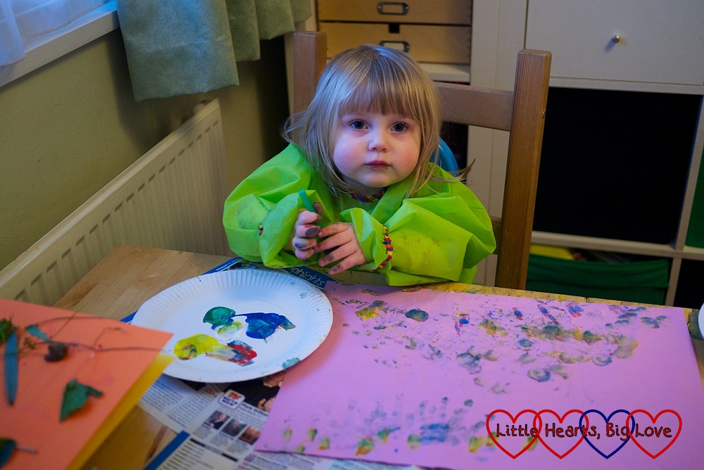 Painting pictures - The Friday Focus 15/01/16 - Little Hearts, Big Love