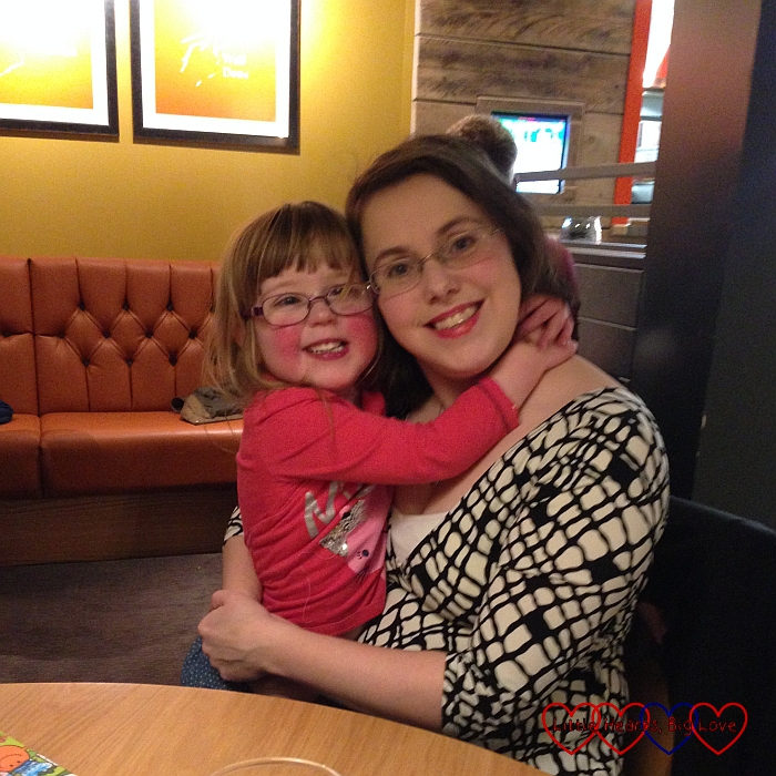 Me and my big girl - The Friday Focus 26/02/16 - Little Hearts, Big Love
