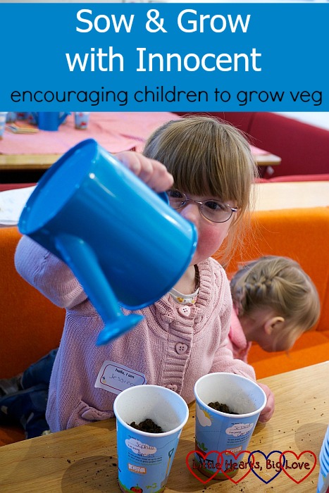 Innocent Sow & Grow: encouraging children to grow veg - Little Hearts, Big Love