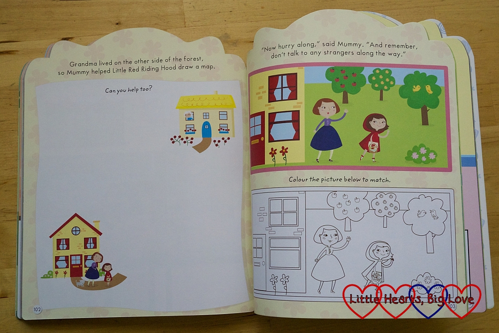 Review - My Giant Fairy Tale Activity Book - Little Hearts, Big Love