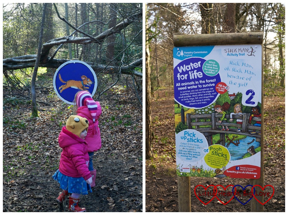 The Stick Man Trail at Wendover Woods - Little Hearts, Big Love