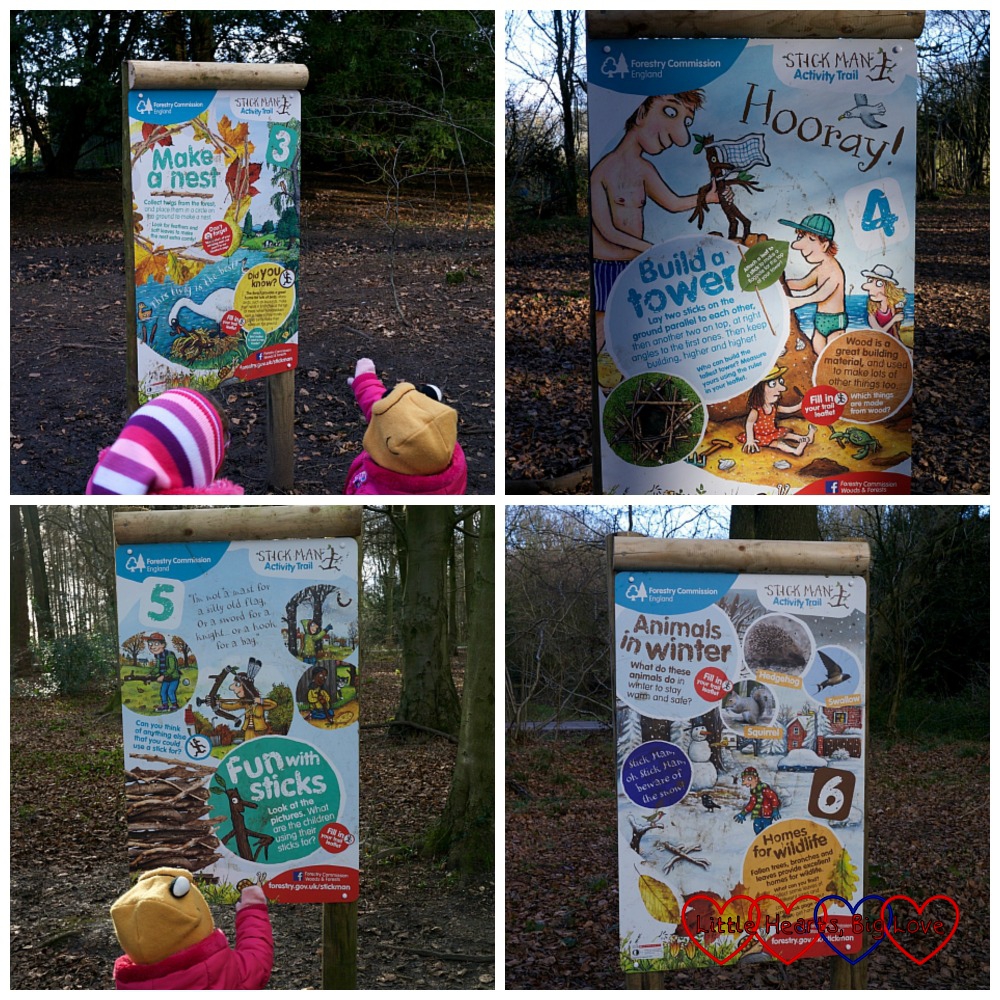 The Stick Man Trail at Wendover Woods - Little Hearts, Big Love