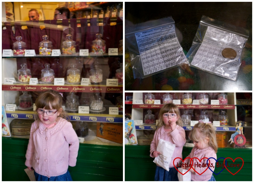 The old-fashioned sweet shop - Stepping back in time at Milestones Museum - Little Hearts, Big Love