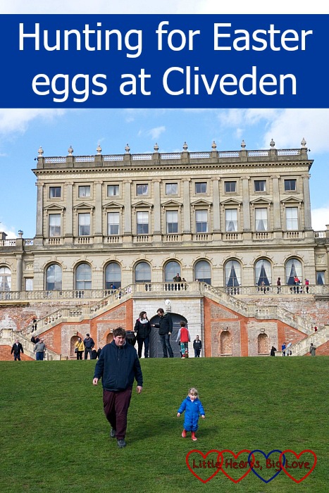 Hunting for Easter eggs at Cliveden - Little Hearts, Big Love