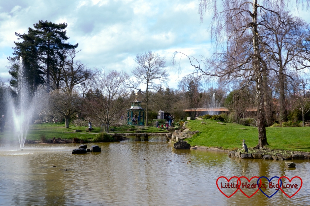 The Water Garden - Hunting for Easter eggs at Cliveden - Little Hearts, Big Love