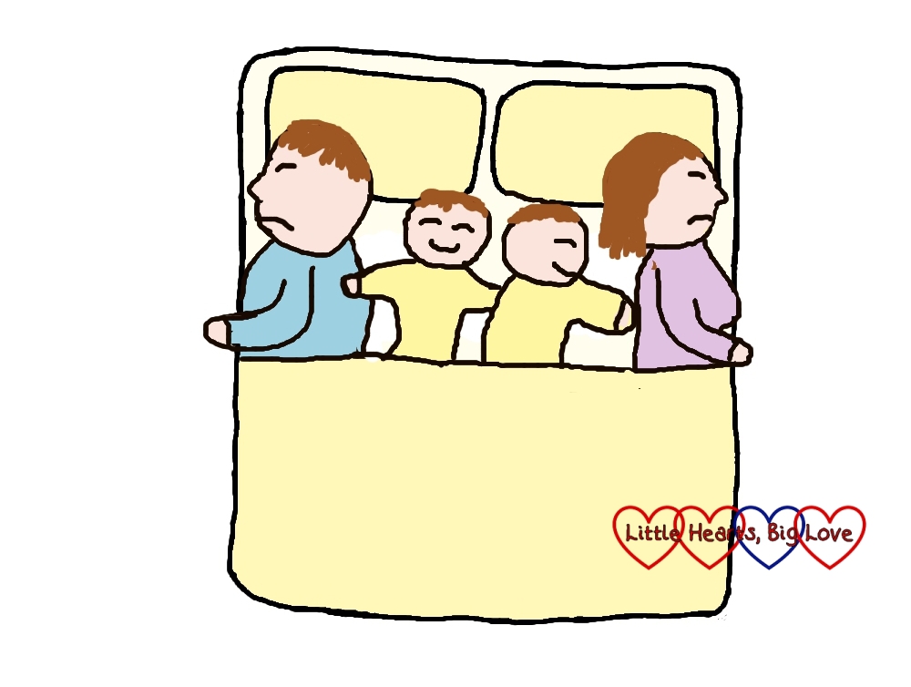 There were four in the bed - co-sleeping with two or more children - The truth about co-sleeping