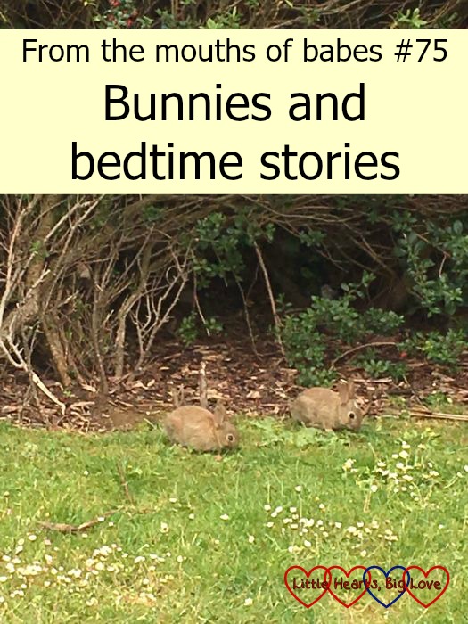 Bunnies and bedtime stories - this week's #ftmob moments
