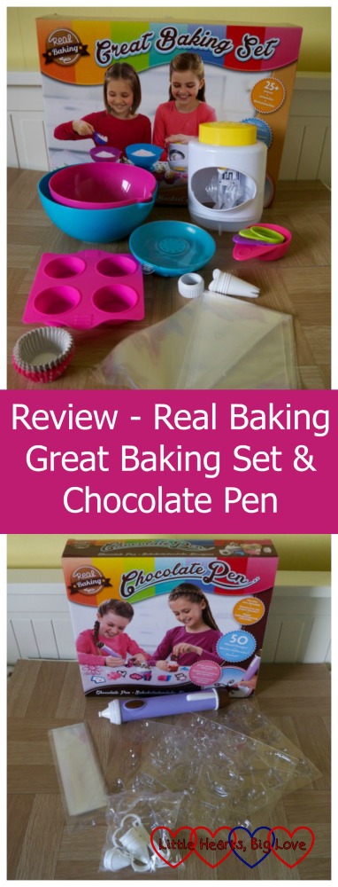 The Great Baking Set and Chocolate Pen from Vivid Real Baking