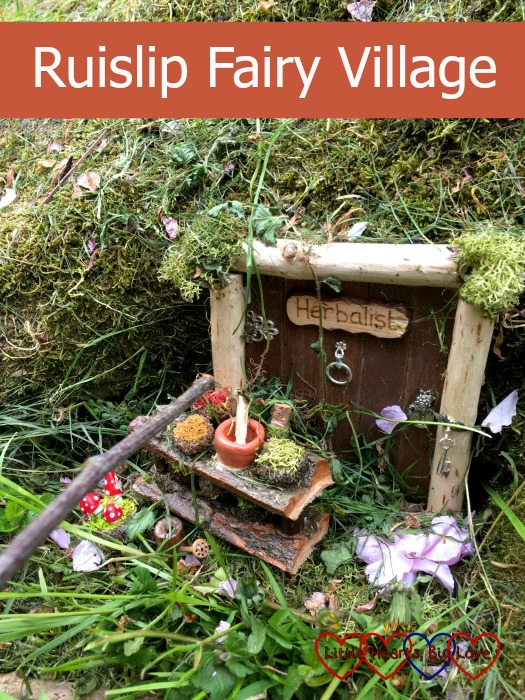 The Herbalist fairy cottage at Ruislip Fairy Village