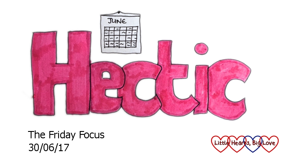 Hectic - this week's word of the week
