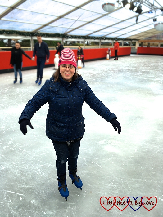 Me skating at Windsor on Ice