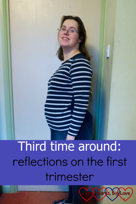 Me at 12 weeks pregnant - 