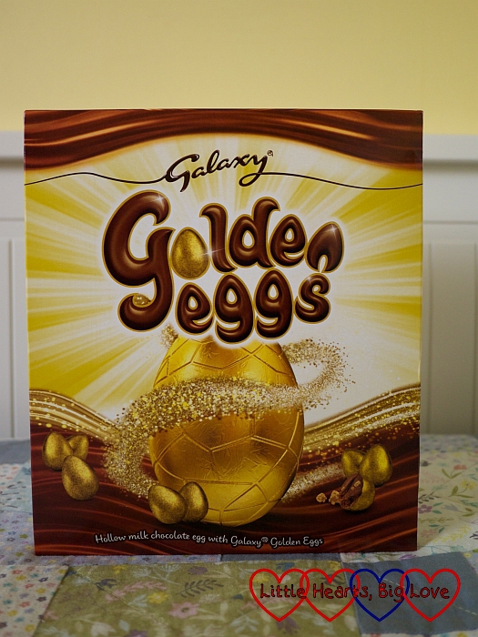 The Galaxy Golden Eggs medium Easter Egg