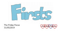 The word 'firsts' - this week's word of the week