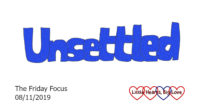 Unsettled - this week's word of the week