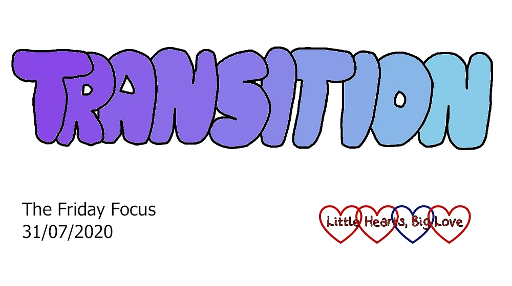 Transition - this week's word of the week